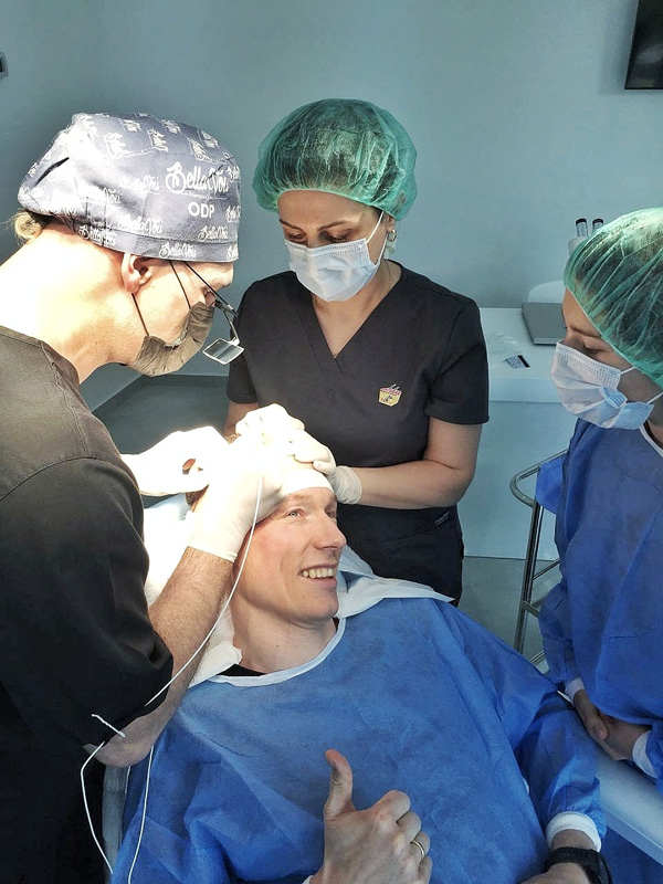 Hair transplant in Moscow